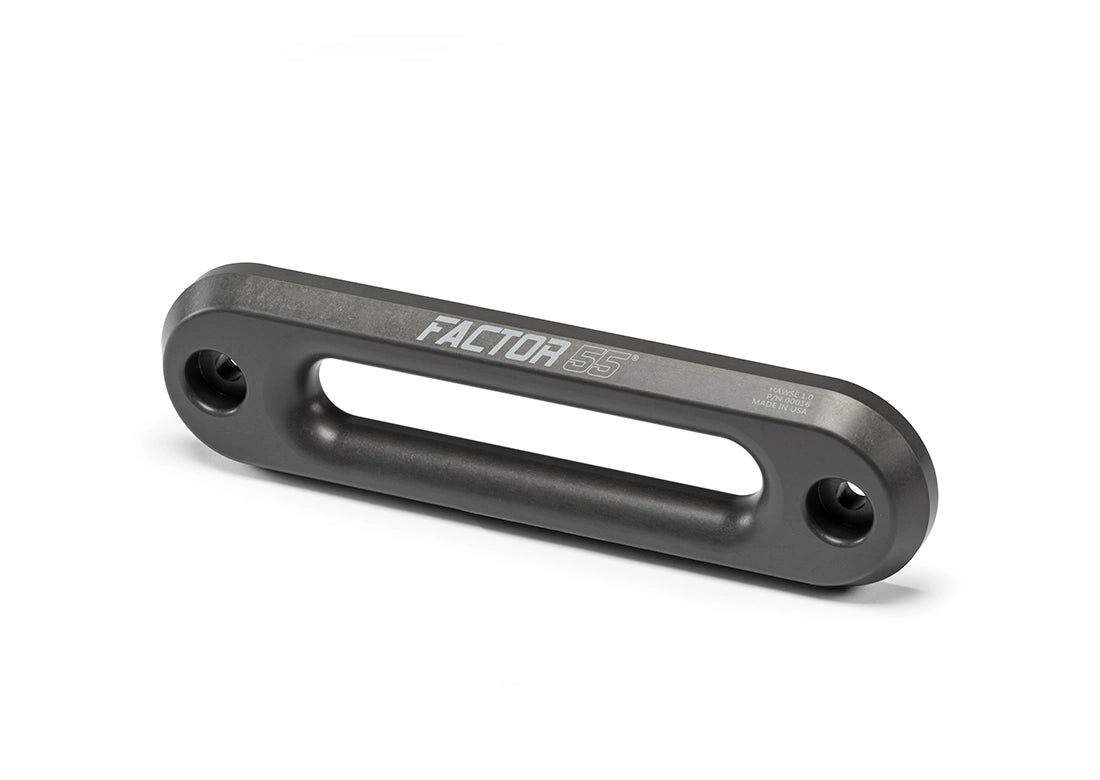 Factor 55 00016 Gray hawse fairlead for synthetic winch rope; hardware separate