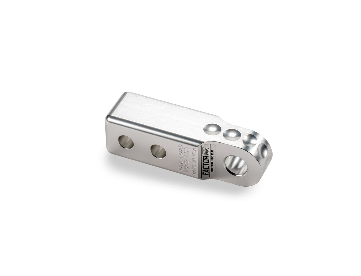 HitchLink 2.0 - Machined USA billet aluminum 2-inch hitch receiver recovery point