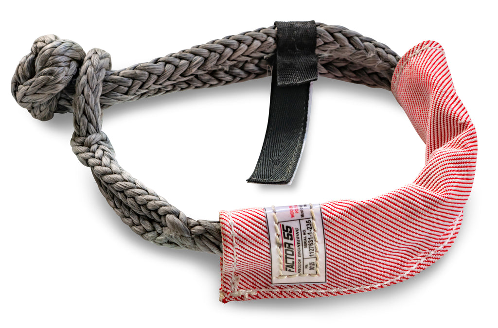 Factor 55 Ultraguard soft shackle and rope protective sleeve, 1.5" diameter x 11" long chafe guard