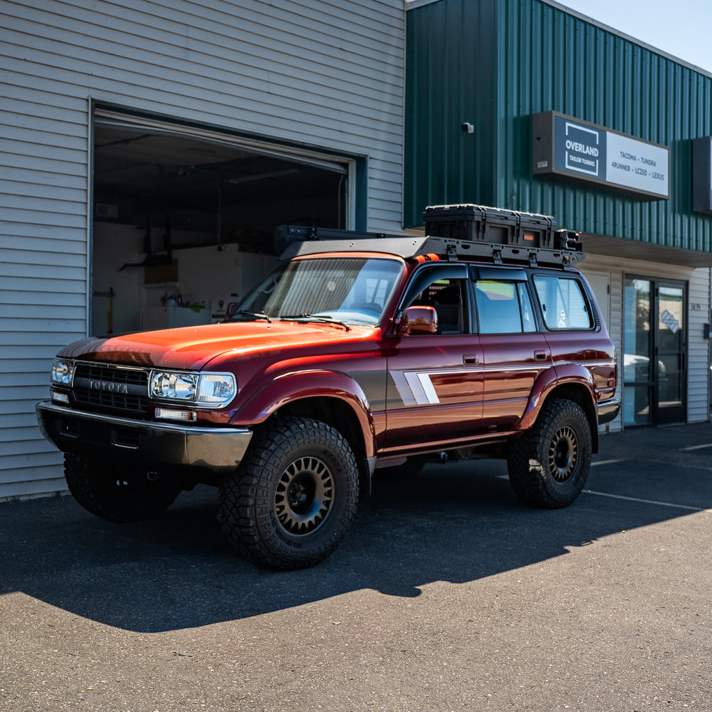 80 Series Land Cruiser Checkered Stripe Kit