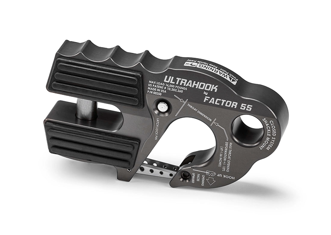Factor 55 UltraHook 00250-06, Gray; exact manufacturer photo