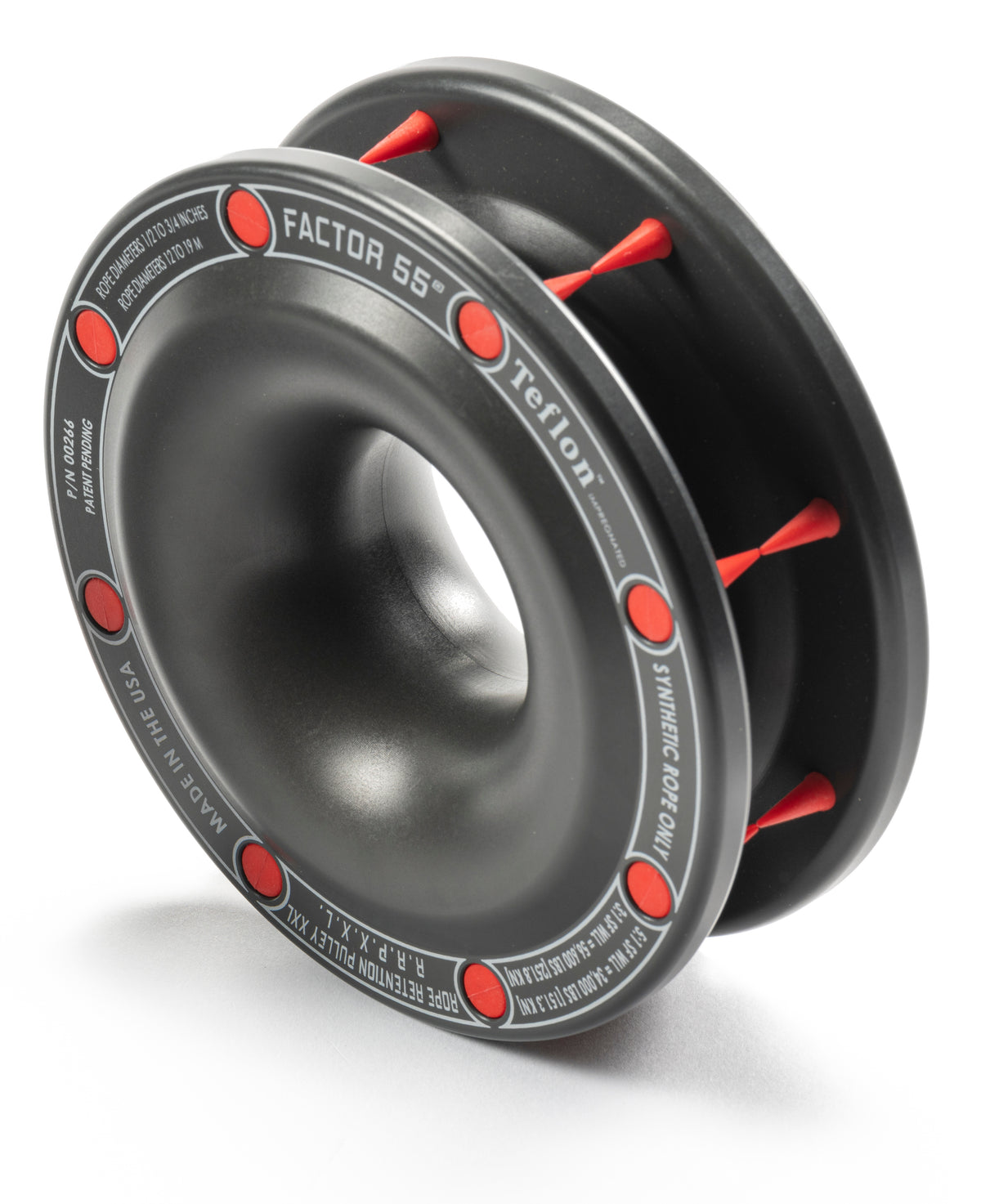 The world?s first winch friction pulley with patented rope retention feature. A lightweight alternative to traditional heavy snatch blocks/pulleys.