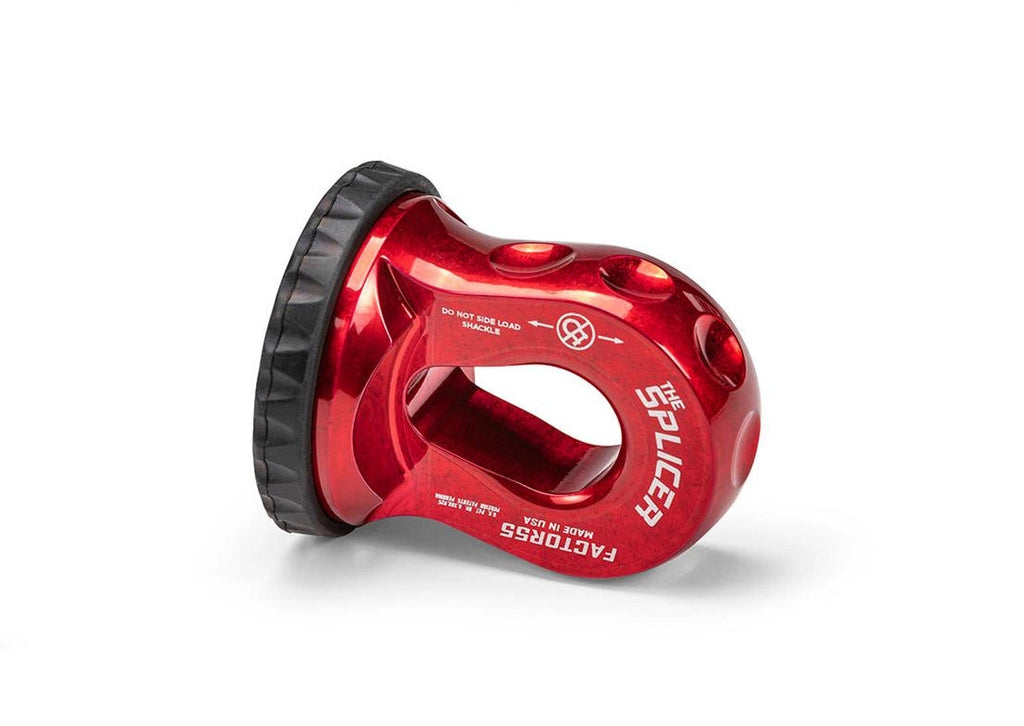 Factor 55 00352-01 Red The Splicer synthetic rope splice-on shackle mount — exact supplied color