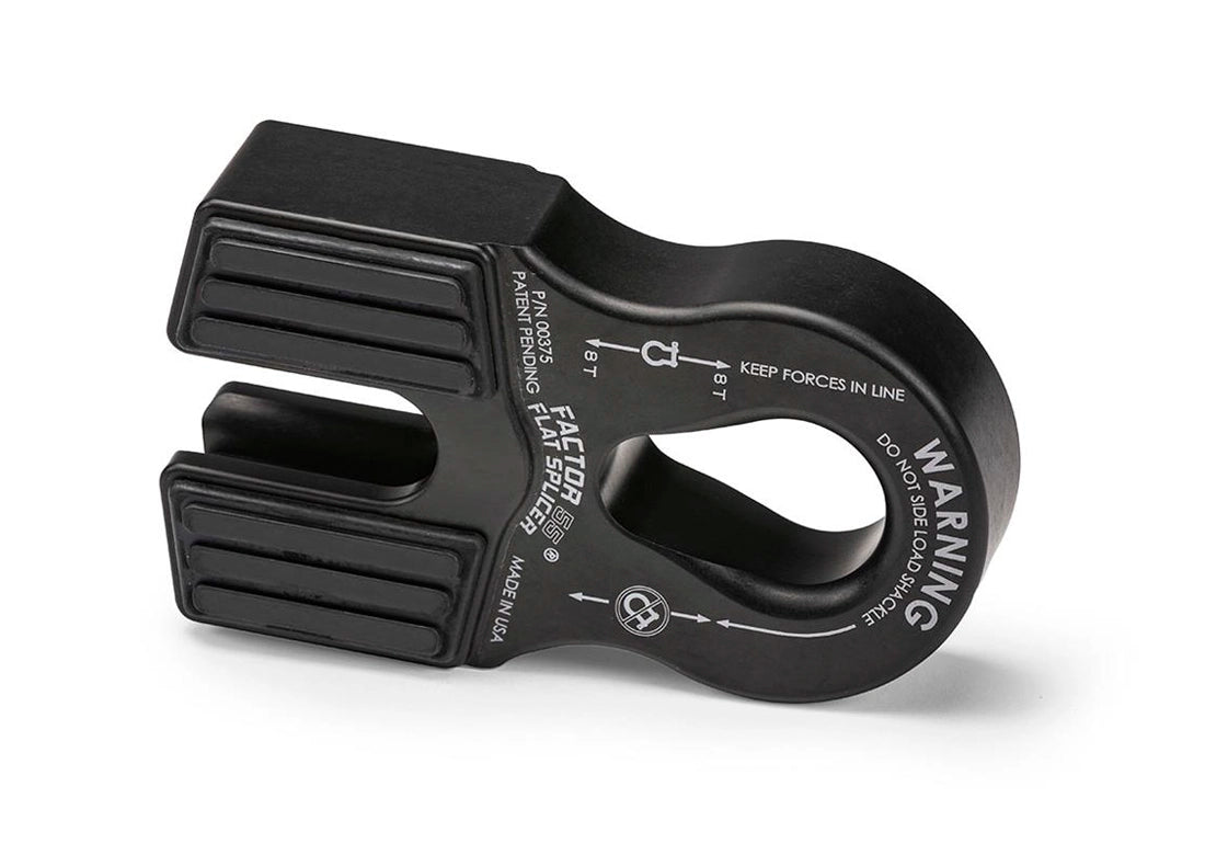 Factor 55 00375-04 Black Flat Splicer — exact supplied color