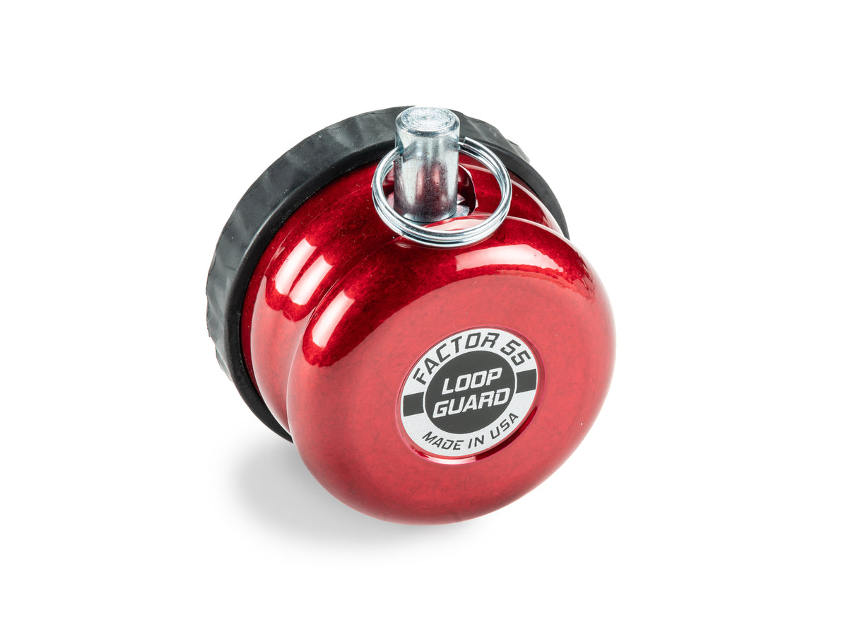 The Loopguard XXL protects cable or synthetic winch rope eyes/loops from impact, abrasion, and damaging UV light.