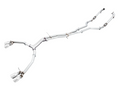 AWE Track Edition Exhaust for Audi B9 S5 Sportback - 4" Chrome Silver Tips