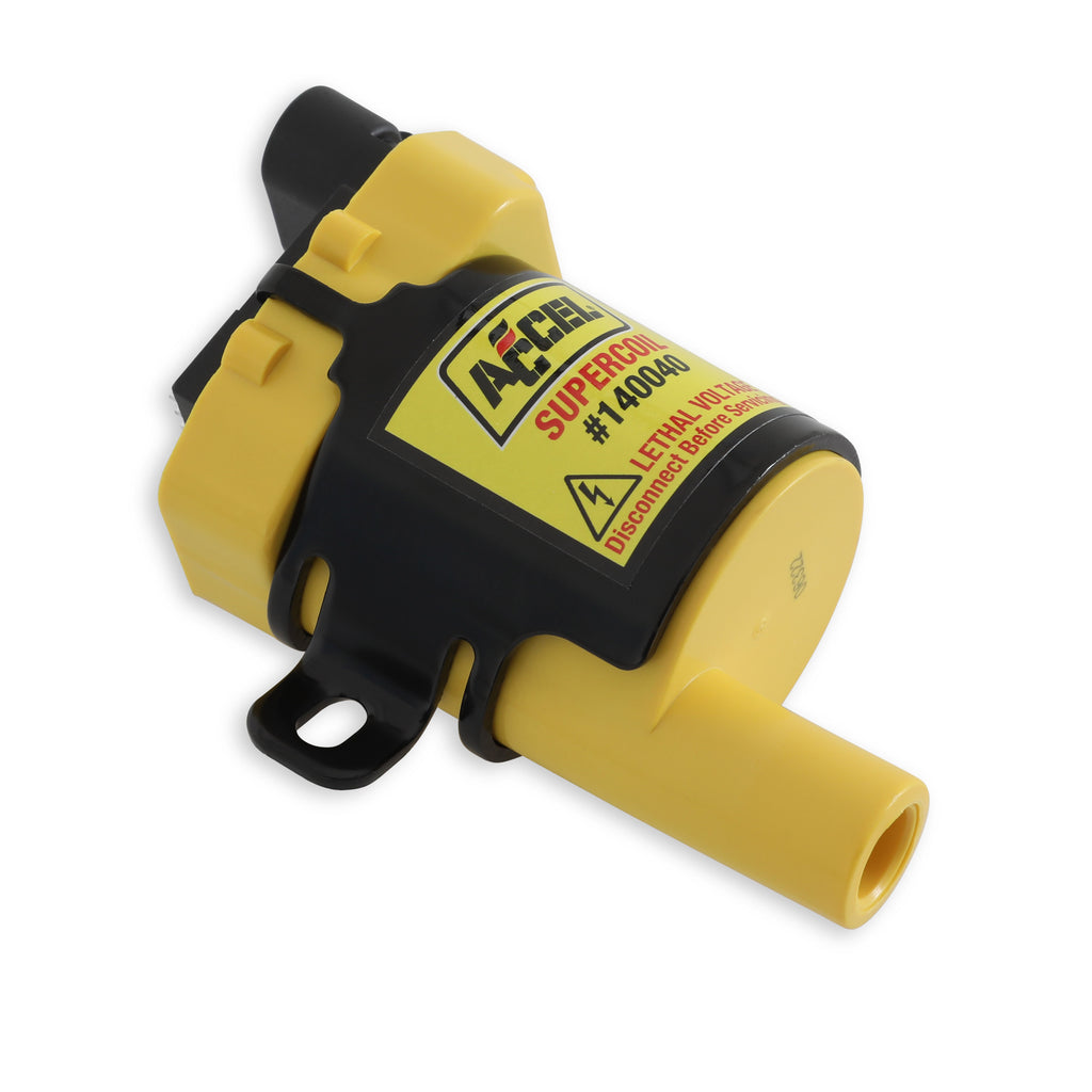 Ignition Coil- SuperCoil- 1999-2007 GM LS Truck 4.8/5.3/6.0L- Yellow- Individual - 140040, Ignition Coil, Super Coil, Coil Pack, GM LS1, Each