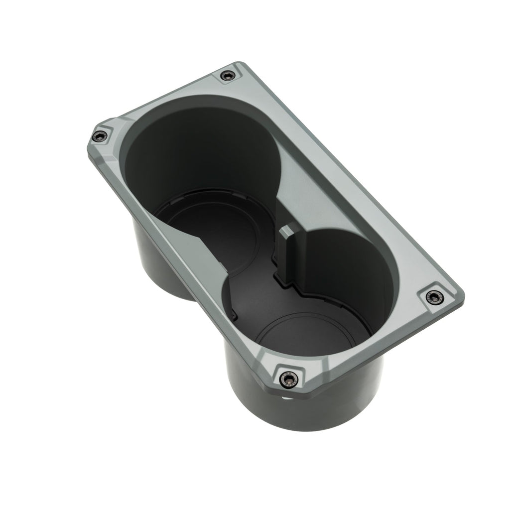 V2 Oversize Cup Holder + Shifter/Shift Gate Trim Rings (2014-2021 Tundra) - LUNAR ROCK