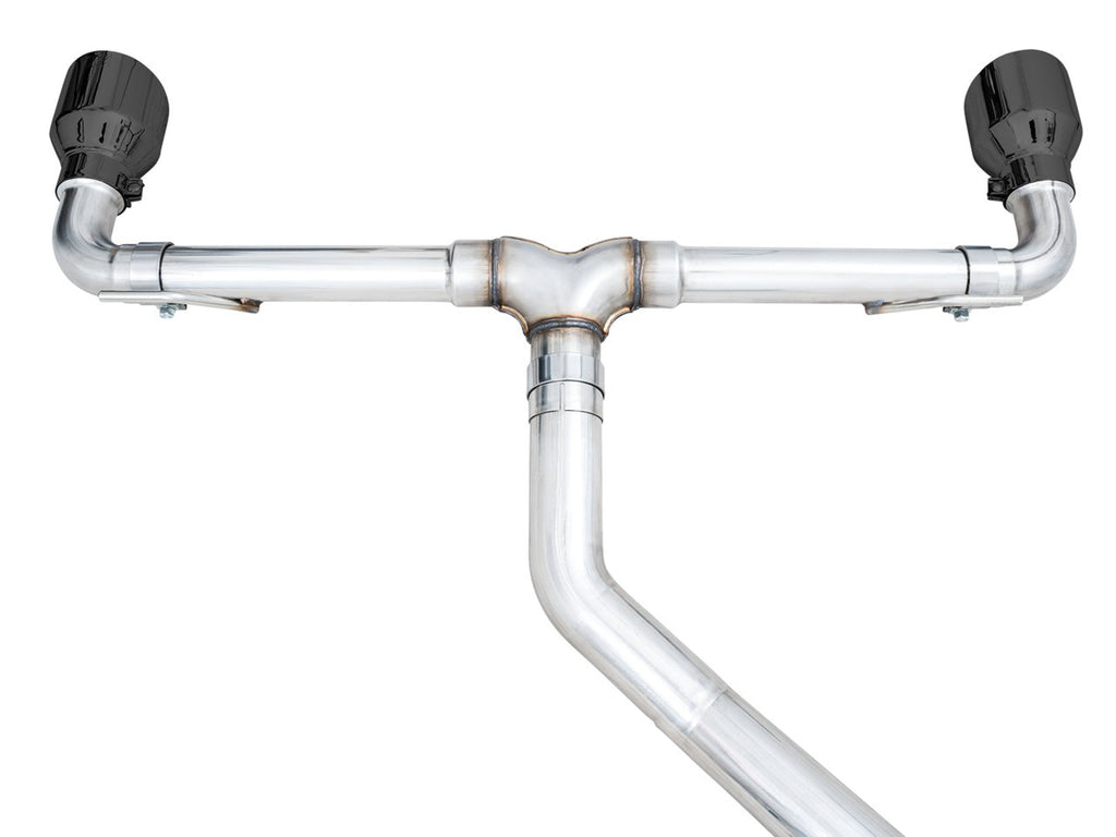 AWE Touring Edition Exhaust for VW MK8 GTI - Diamond Black Tips