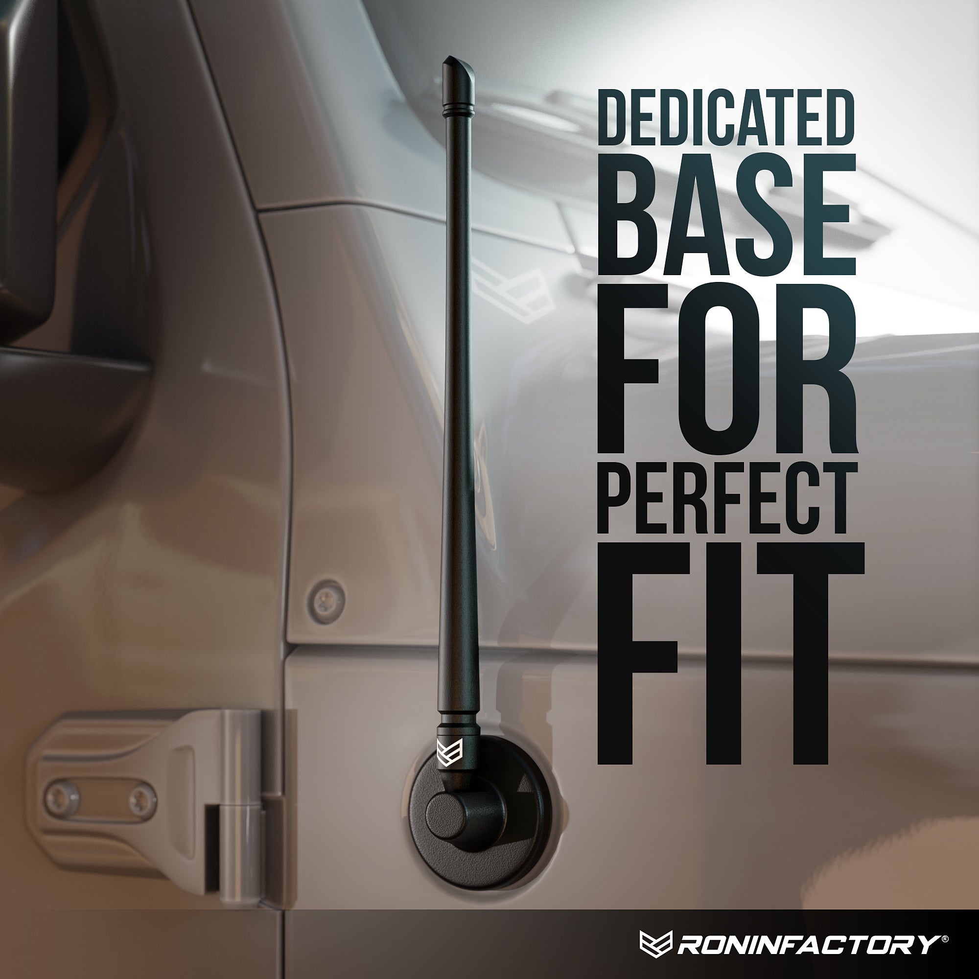 JEEP TUFFLOCK® FLEXIBLE ANTENNA (12 INCH)