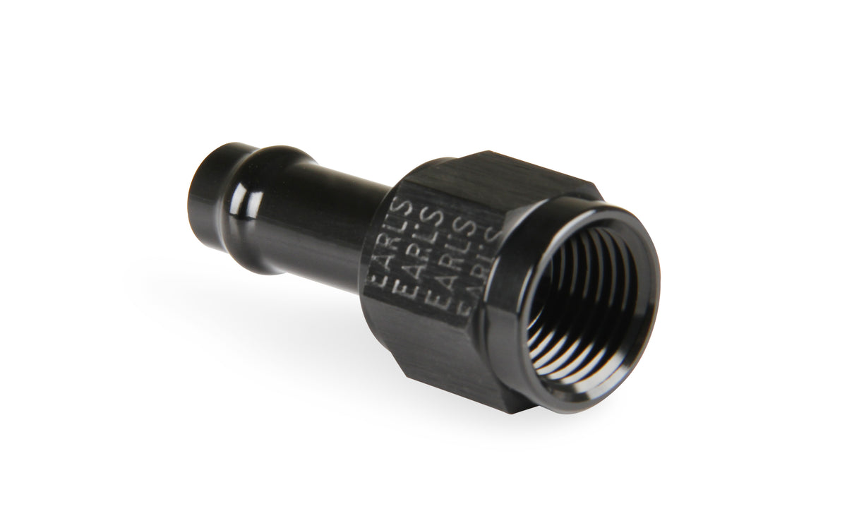 -6 ST. TO 3/8" Earl's VAPOR GUARD HOSE END