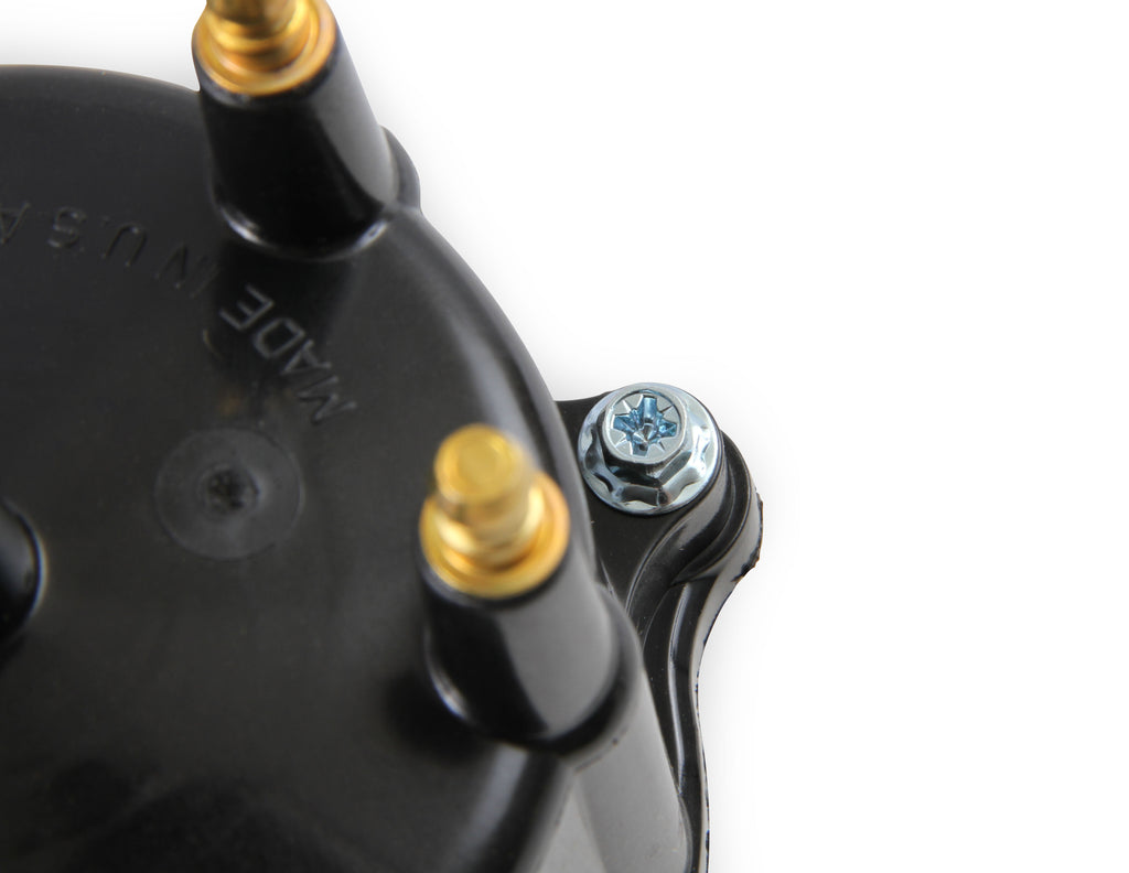 Distributor Cap - Jeep 4.0L - Male - HEI Style - Black - 120330, Distributor Cap, HEI Style, Black, Each