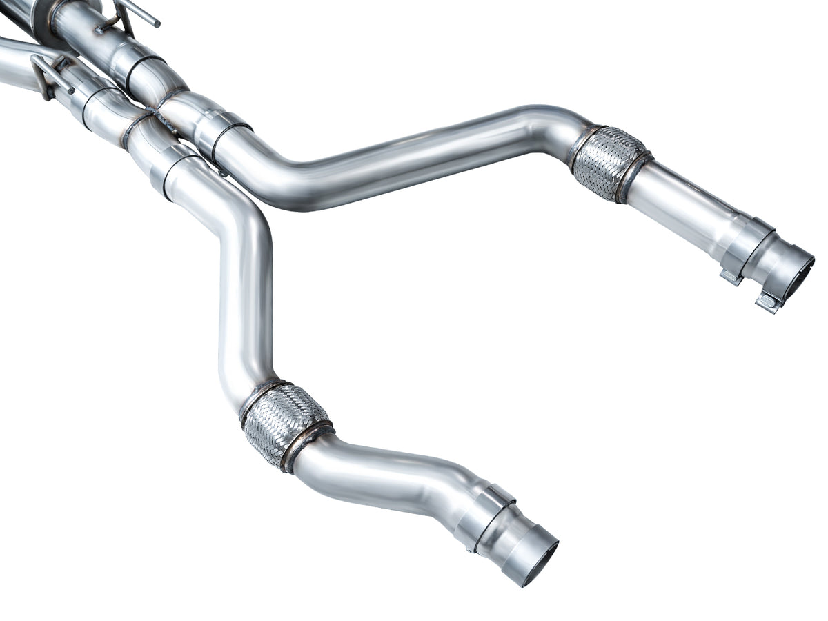 AWE Touring Edition Exhaust for Ford Explorer ST - Diamond Black Tips
