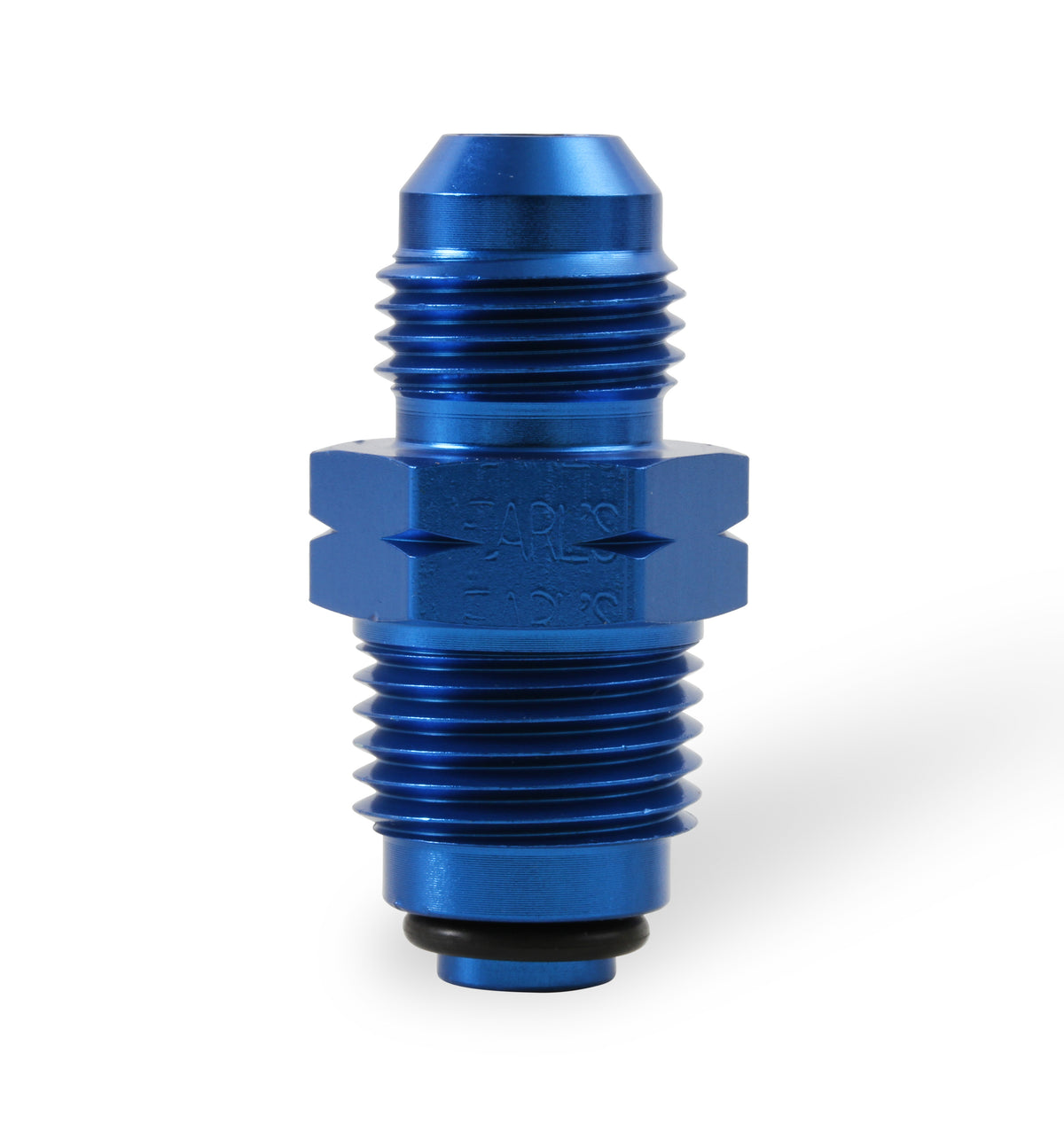 Blue Anodized Lightweight Aluminum Construction. Typical Application Power Steering/Fuel Injection - O-ring Seal.
