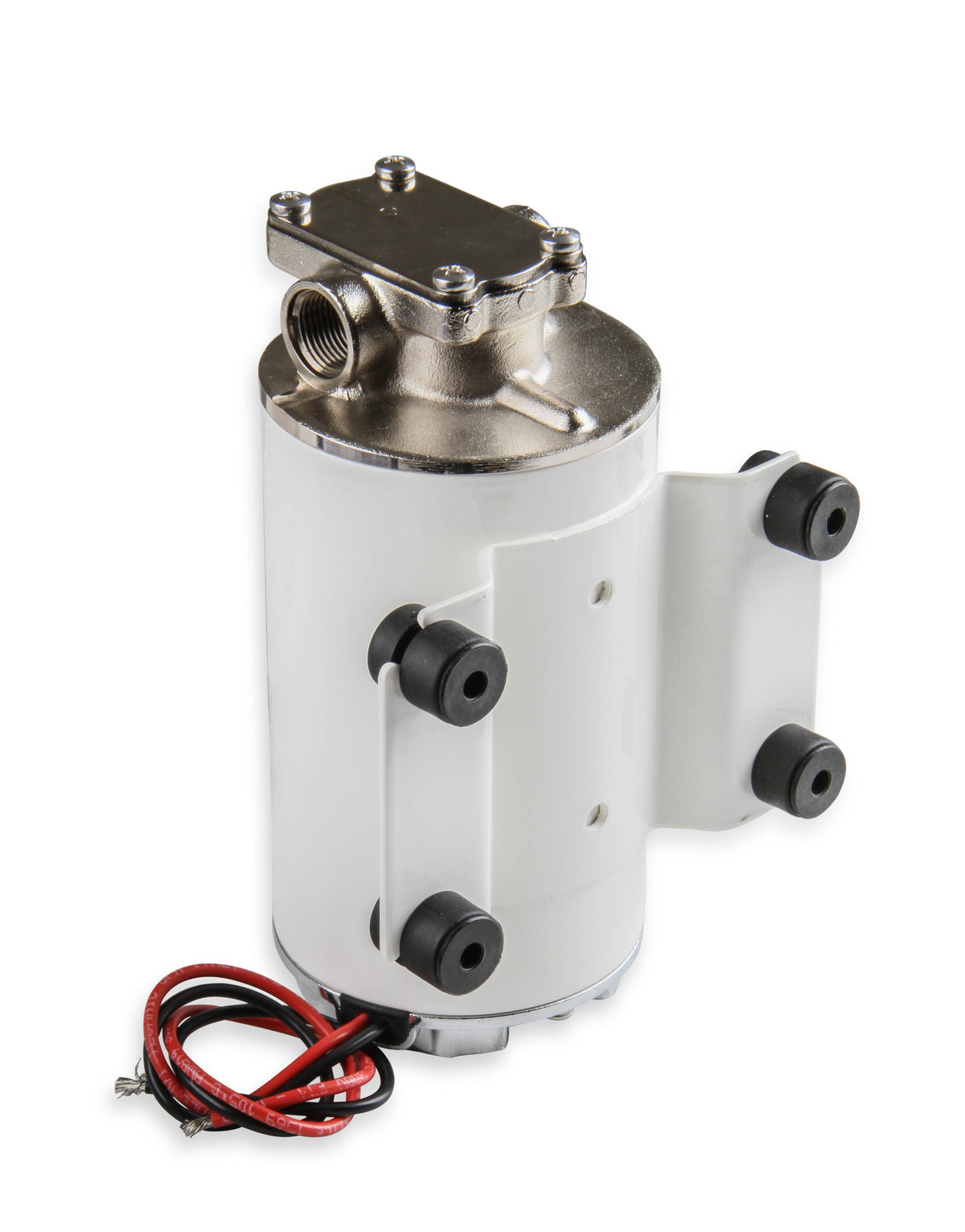 12-Volt DC Electric Oil Circulation Pump w/ 3/8" BSPP (British Standard Pipe Parallel) straight thread Female Ports