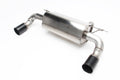 Stainless Steel - Black Tips - w/ M-Performance Rear Valance - F22