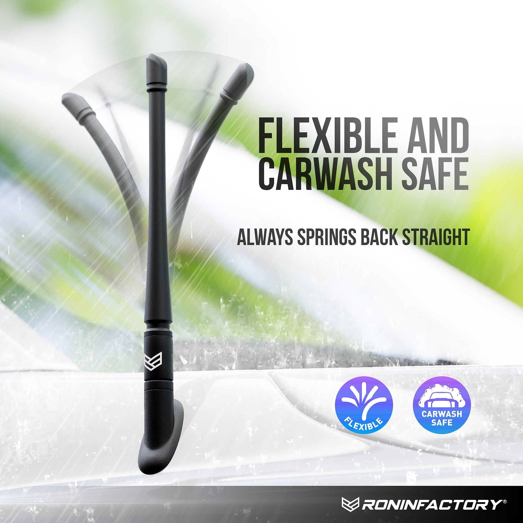 TUFFLOCK® FLEXIBLE ANTENNA FOR FORD (8 INCH)