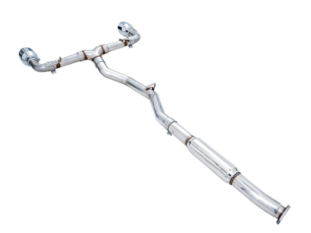 AWE Track Edition Exhaust for Subaru BRZ / Toyota GR86 / Toyota 86 / Scion FR-S - 5" Chrome Silver Tips