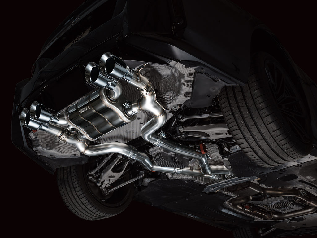 AWE SwitchPath™ Exhaust for BMW G87 M2 - 4.5" Chrome Silver Tips