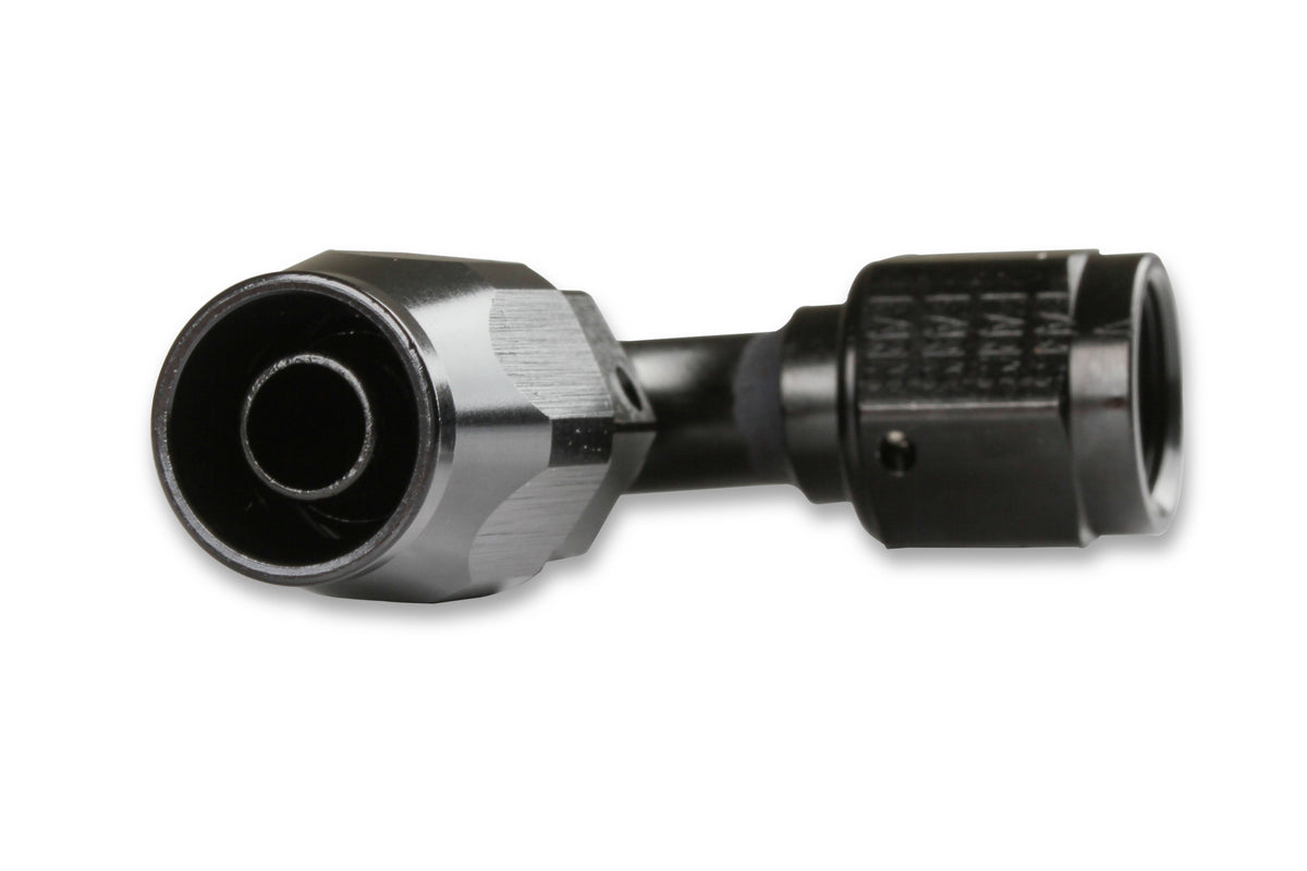 Earls 90 Degree Swivel-Seal® Hose End AN -6 - Black