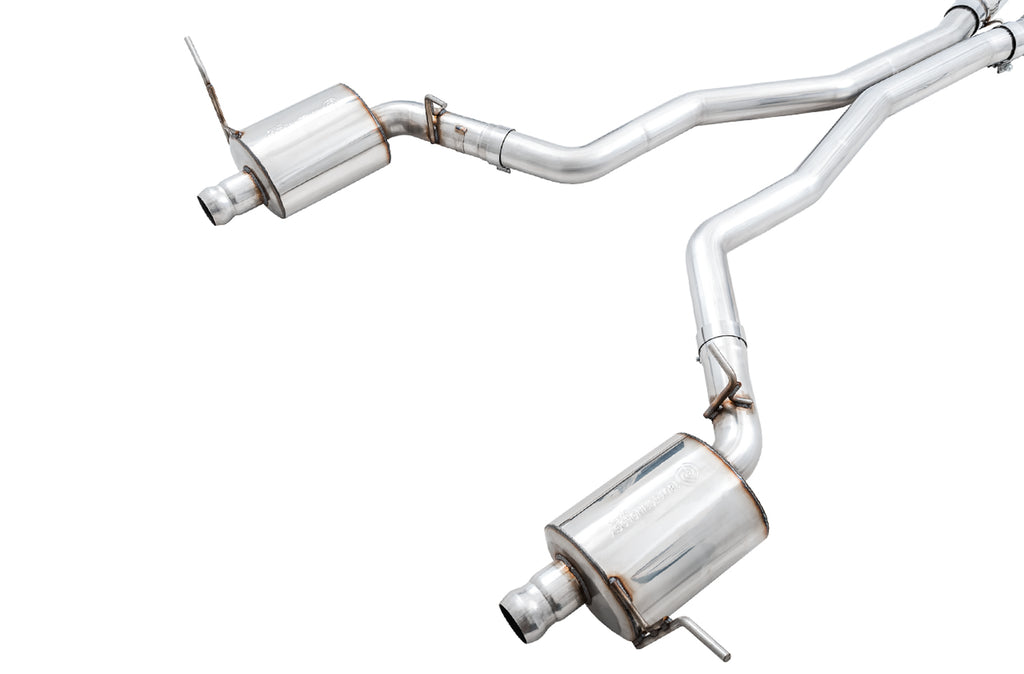 AWE Touring Edition Exhaust for Jeep Grand Cherokee SRT and Trackhawk - for use with stock tips