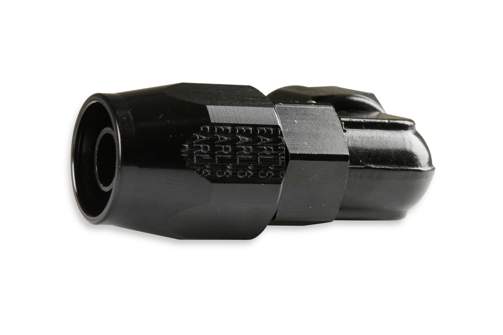 Earls 90 Degree Swivel-Seal® Hose End AN -12 - Black