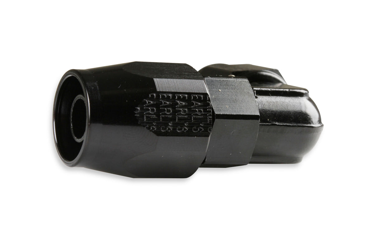 Earls 90 Degree Swivel-Seal® Hose End AN -12 - Black