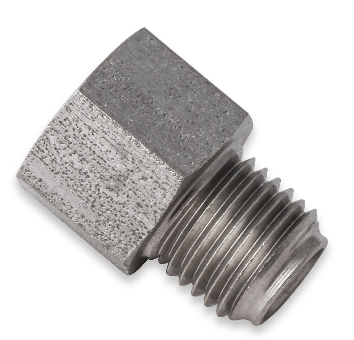 Hardline Expander - Stainless Steel - 3/8"-24 Inverted Flare Male to 10mm x 1.0 Inverted Flare Female for 3/16" Tubing.