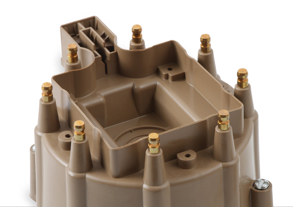 Distributor Cap & Rotor Kit - HEI Style - Tan - 1972-1986 Various GM - Clamp Down Cap
