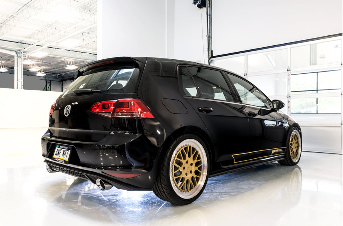 AWE Touring Edition Exhaust for VW MK7 GTI - Chrome Silver Tips