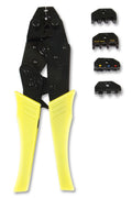 Heavy Duty Professional Crimp Tool - 300+ - Ratcheting crimp tool for spark plug wires and other electrical connectors.