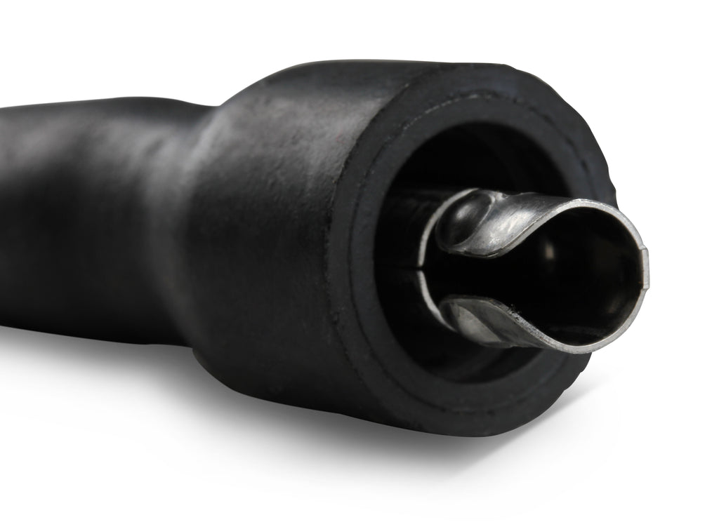 Custom Wire Set - 91-99 Softail - 8.8mm - Spiral Core - Black - Spark Plug Wires, 8.8mm, Spiral Core, Black, Set