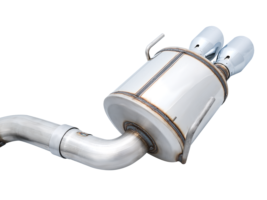 AWE Touring Edition Catback Exhaust for VB Subaru WRX - 4" Chrome Silver Tips