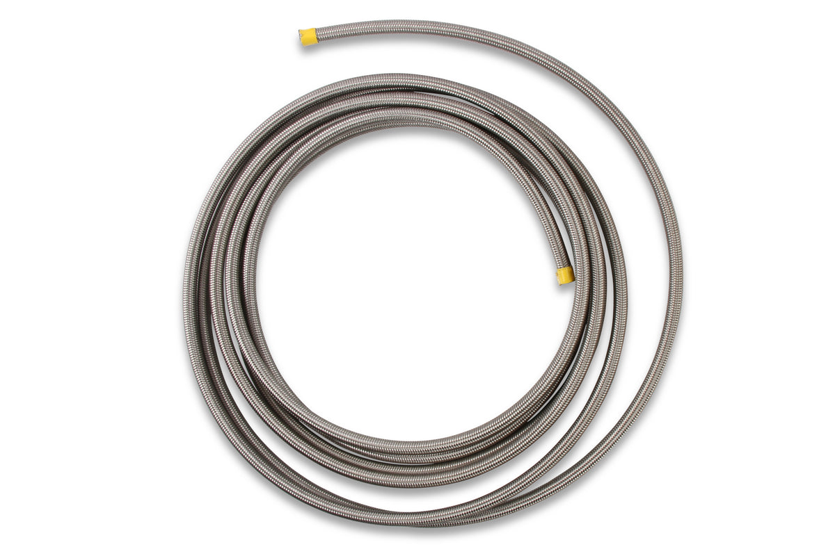 Lightweight Stainless Steel Outer Braid Over PTFE Liner, High Pressure Hose, Easy to Cut and Assemble. Accepts Speed-Seal Hose Ends Only