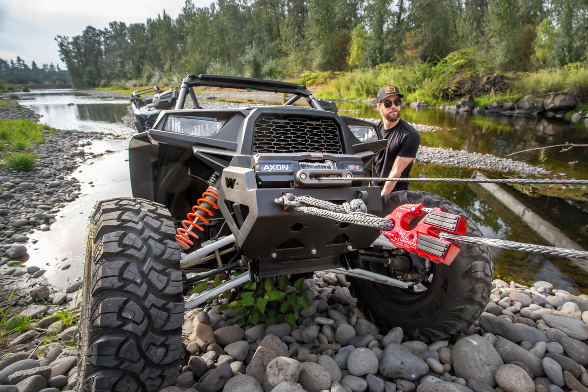 The Ultrahook XTV is the world's safest and fastest winch hook that was developed to meet the needs of off-road racers who needed the speed of a hook with the functionality of closed system winching