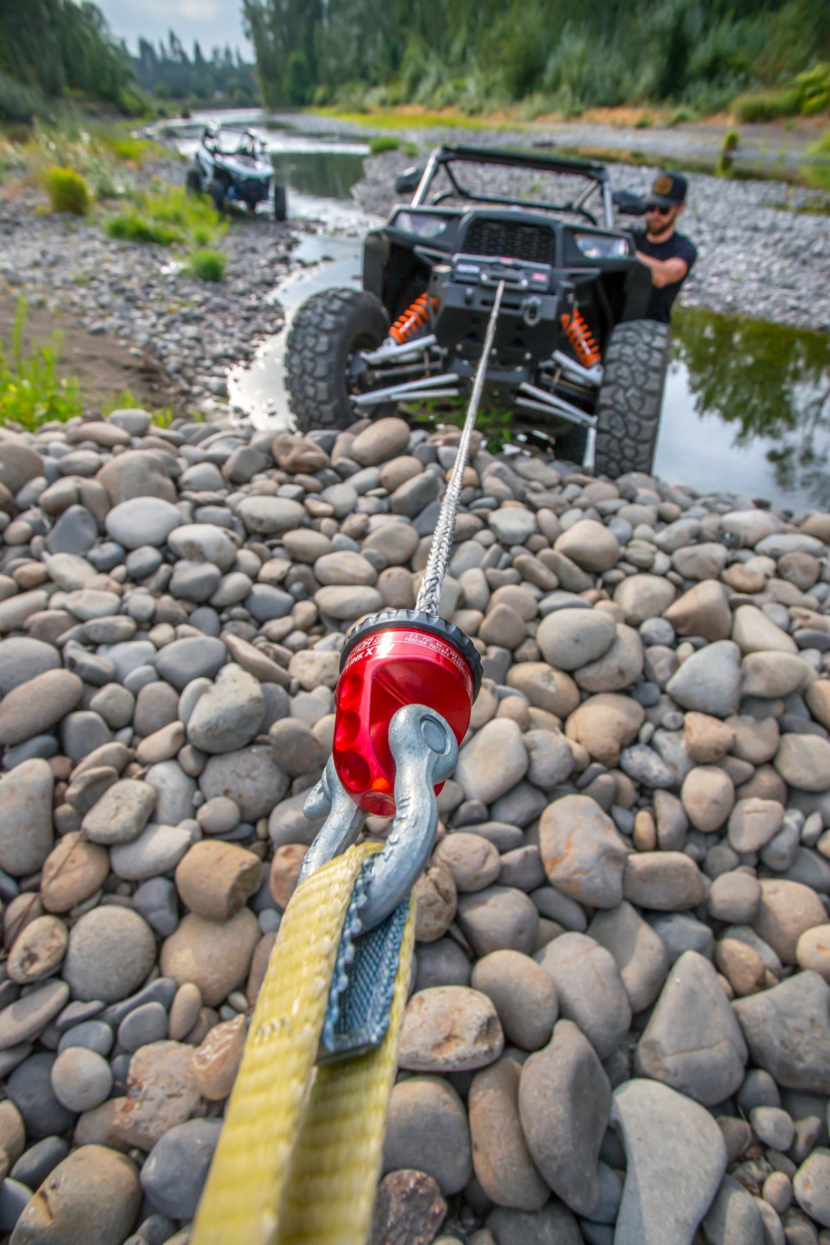 The ProLink XTV eliminates the conventional winch hook and provides a precision shackle mounting hole for powersports vehicles.