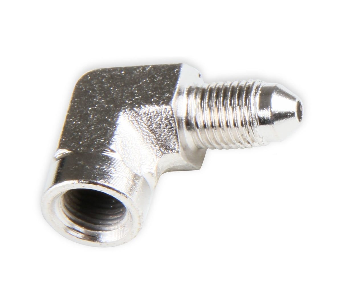 -4AN Male to 1/8" NPT – 90-Degree
