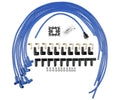 Spark Plug Wire Set - Super Stock Copper Core 8mm - 90 Deg. Boots - Blue - 4039B, Spark Plug Wires, Super Stock, Copper Core, 8mm, Blue
