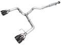 AWE Track Edition Catback Exhaust for VB Subaru WRX - 4" Diamond Black Tips