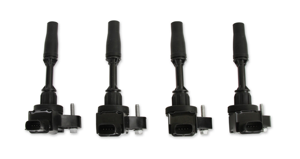 Ignition Coils - General Motors 2.0L Turbo, 2.5L, engines, Black, 4-Pack - Fits 2013-2018, Buick, Cadillac, Chevy, GMC 2.0L Turbo and 2.5L 4-cylinder engines.