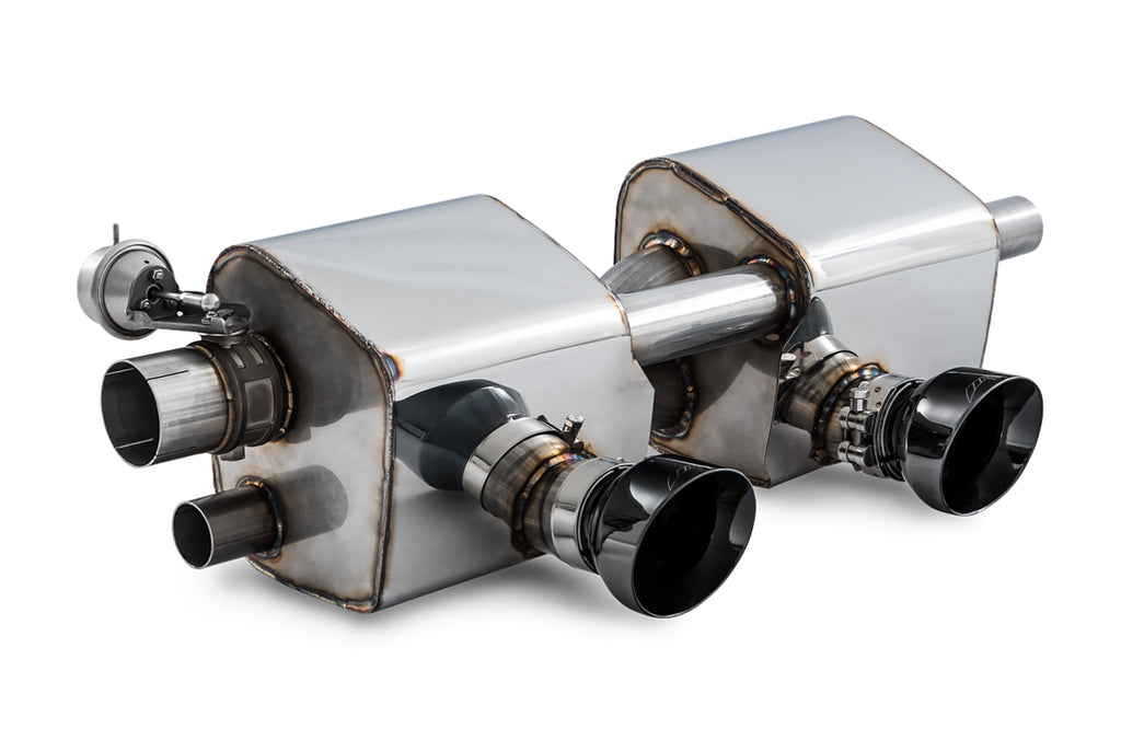 AWE SwitchPath™ Exhaust for 991.2 Carrera / S / GTS with PSE - Diamond Black Tips