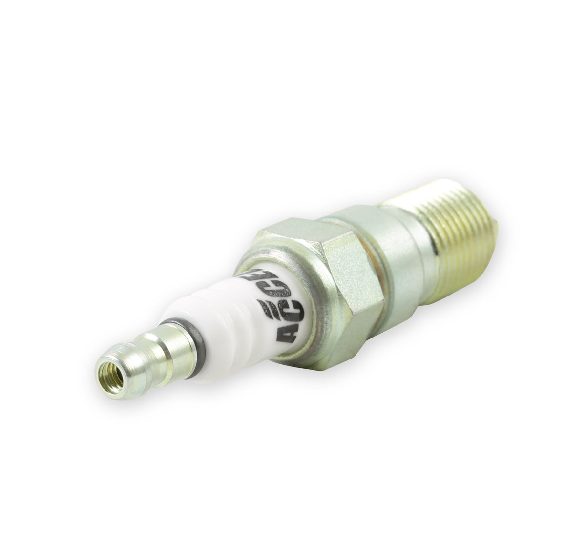 Double Platinum Shorty Spark Plug - 14mm Thread, .708 in Reach, Tapered Seat - Single