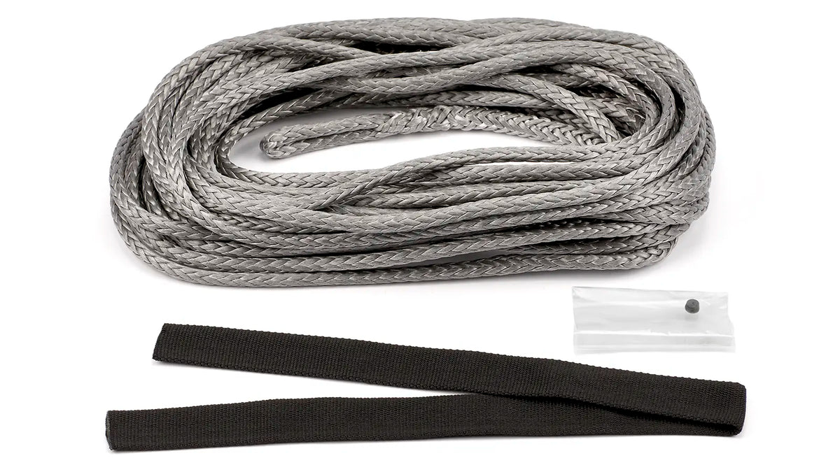 Replacement Synthetic Winch Rope 50 ft x 1/4 in