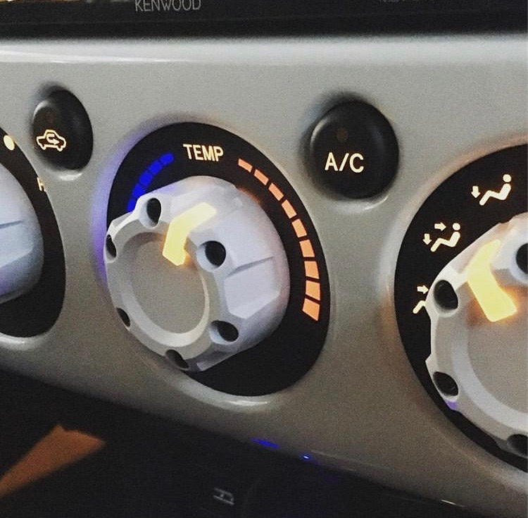 Climate Knobs (FJ Cruiser) - SANDSTORM