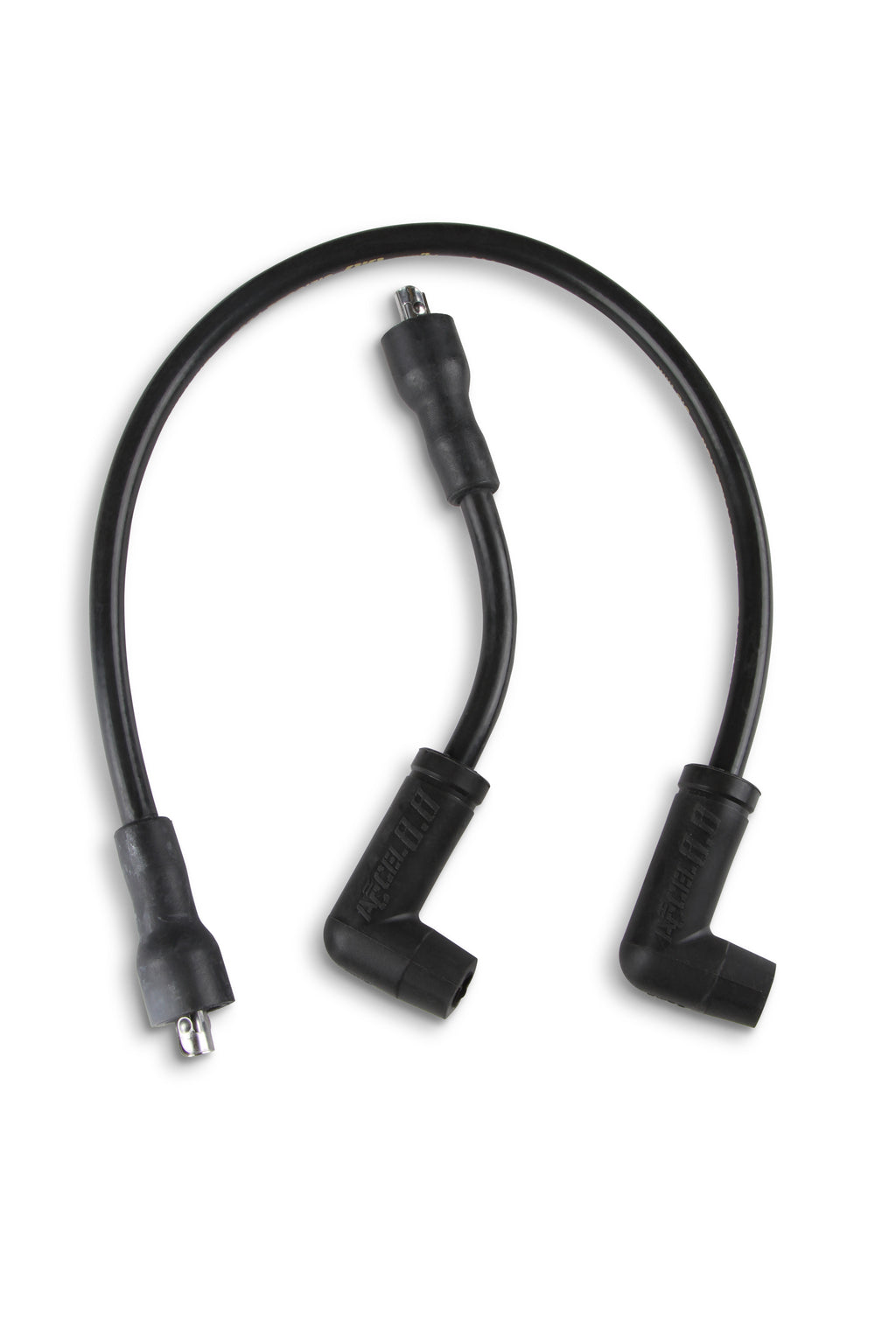 Custom Race Wire - Select Sportster, Softail and Dyna Models - 8.8mm - Stainless Steel Core - Black - XLCH_x000D_ Points applications only.
