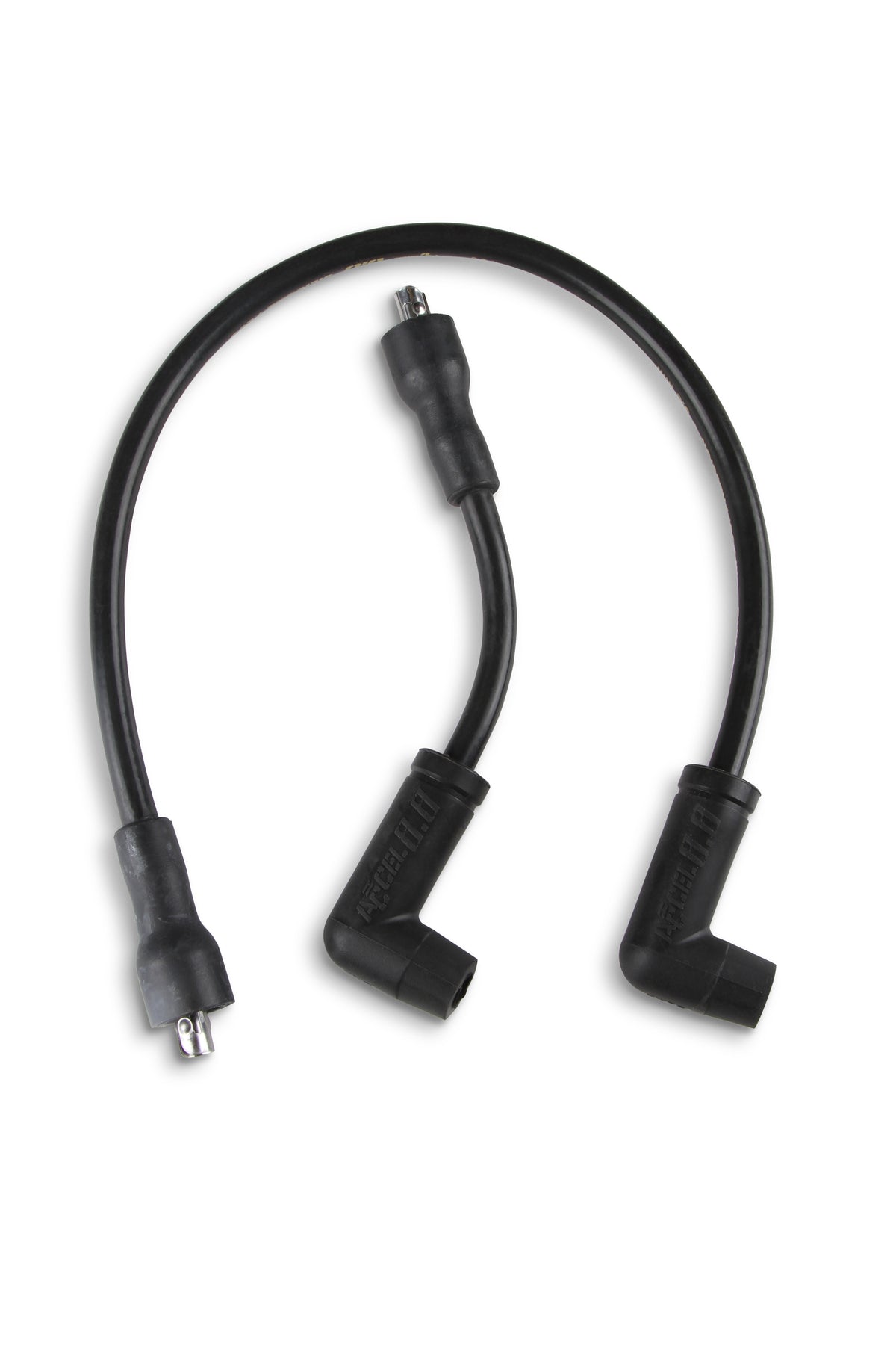 Custom Race Wire - Select Sportster, Softail and Dyna Models - 8.8mm - Stainless Steel Core - Black - XLCH_x000D_ Points applications only.