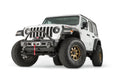 Elite Stubby Front Bumper with Grille Guard Tube for 2018-2026 Jeep Wrangler JL / 2020-2026 Jeep Gladiator JT