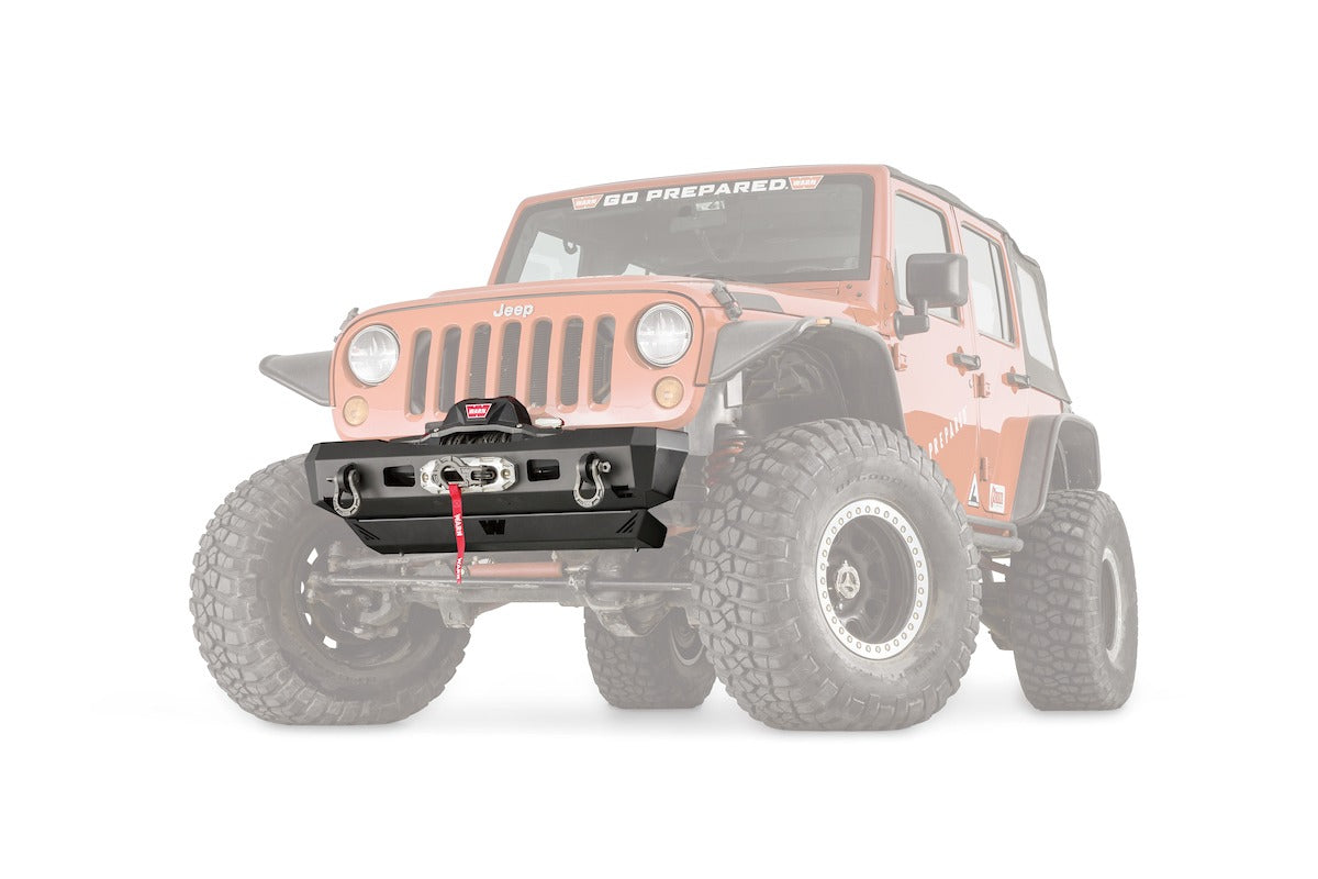Elite Stubby Front Bumper for 2007-2018 Jeep Wrangler JK