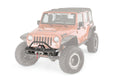Elite Stubby Front Bumper with Grille Guard Tube for 2007-2018 Jeep Wrangler JK