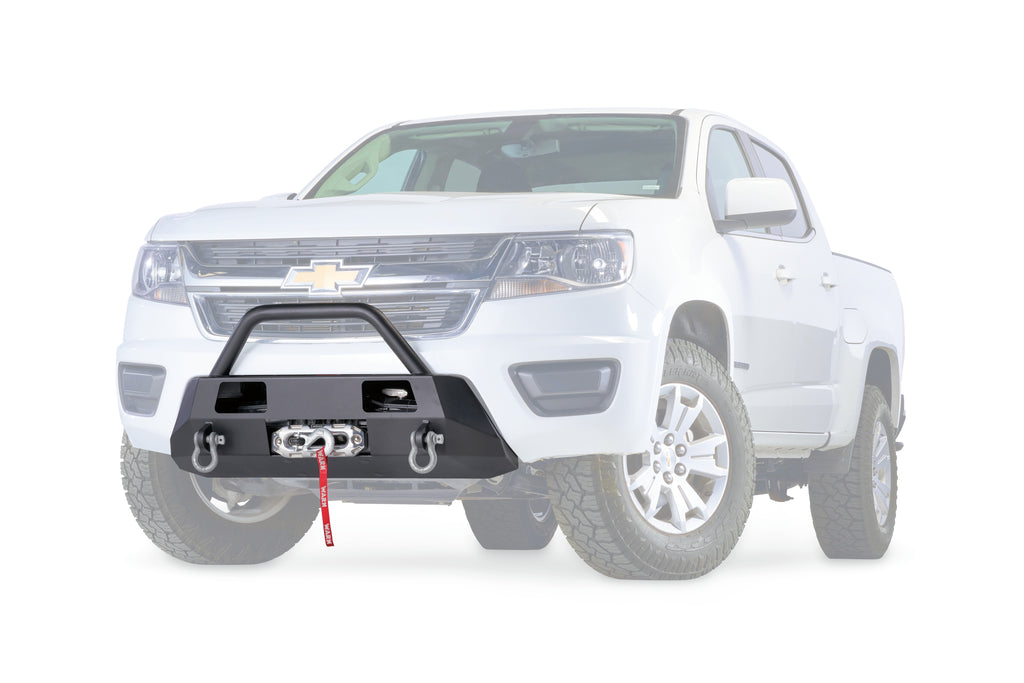Semi-Hidden Winch Mount with Grille Guard for 2015-2020 Chevrolet Colorado